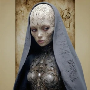 Mysterious Ornate Figure