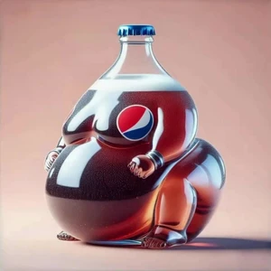 Pepsi Bottle Character