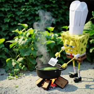 Spongebob Rustic Cooking