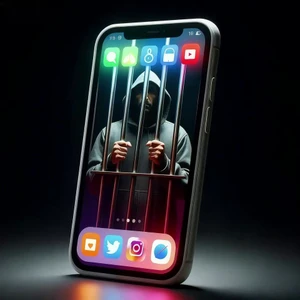 Crystal Apple with Red Core