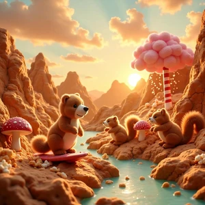 Bear's Sweet Adventure