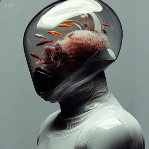  Aquatic Helmet Figure