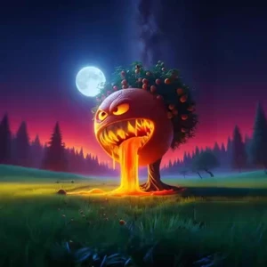 Lava - Spitting Tree Creature