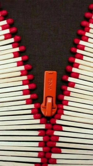 Matchsticks and Zipper