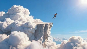 Athlete Fall Motion Transition