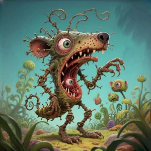 Fantasy Monster in Wonderland