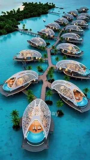 Floating Tropical Villas