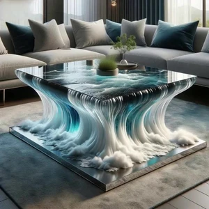 Ocean - Wave Coffee Table